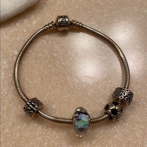 Pandora Moments Snake Chain Bracelet